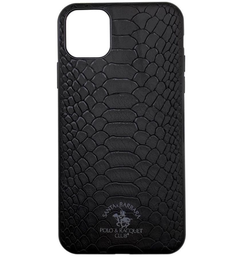 Шкіряний челох накладка Polo Knight Leather Case for iPhone 12/12 Pro, Black