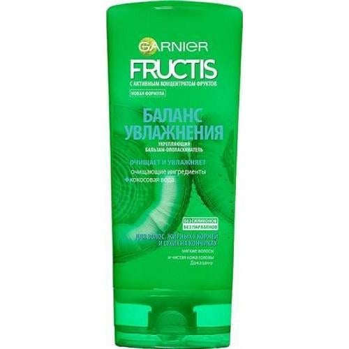 Бальзам-ополіскувач Garnier Fructis Баланс Зволоження для волосся жирних біля коріння і сухих на кінчиках 200 мл (981003) - фото 1