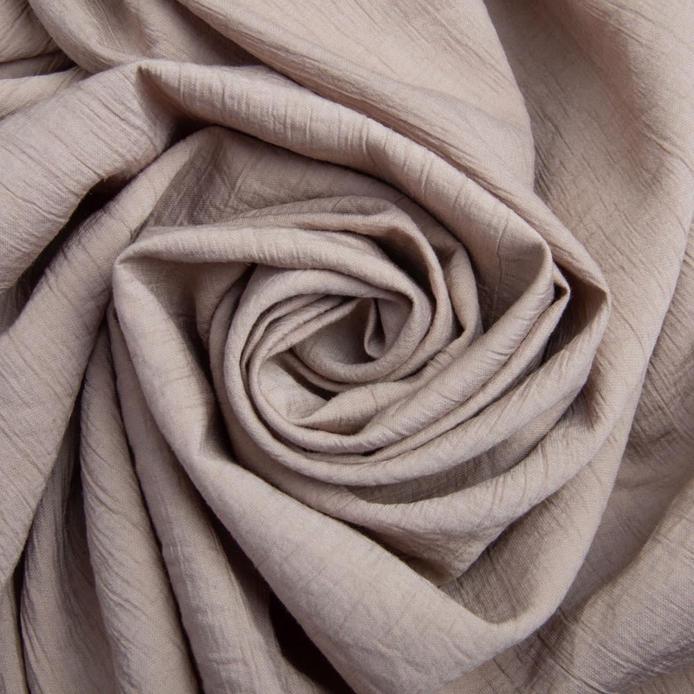 Тканина платтяна віскоза креш 135 г/м2 150 см Капучино (27302) Тканина платтяна віскоза креш 135 г/м2 150 см Капучино (27302)