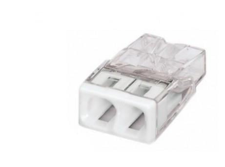 Клема швидкого монтажу WAGO прозора 2х2,5 мм (28679331)