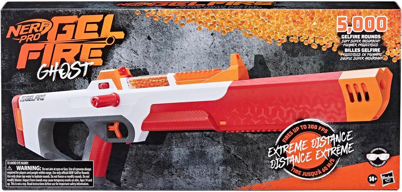 Бластер Nerf Pro Gelfire Ghost Bolt Action Blaster (F7632) - фото 8