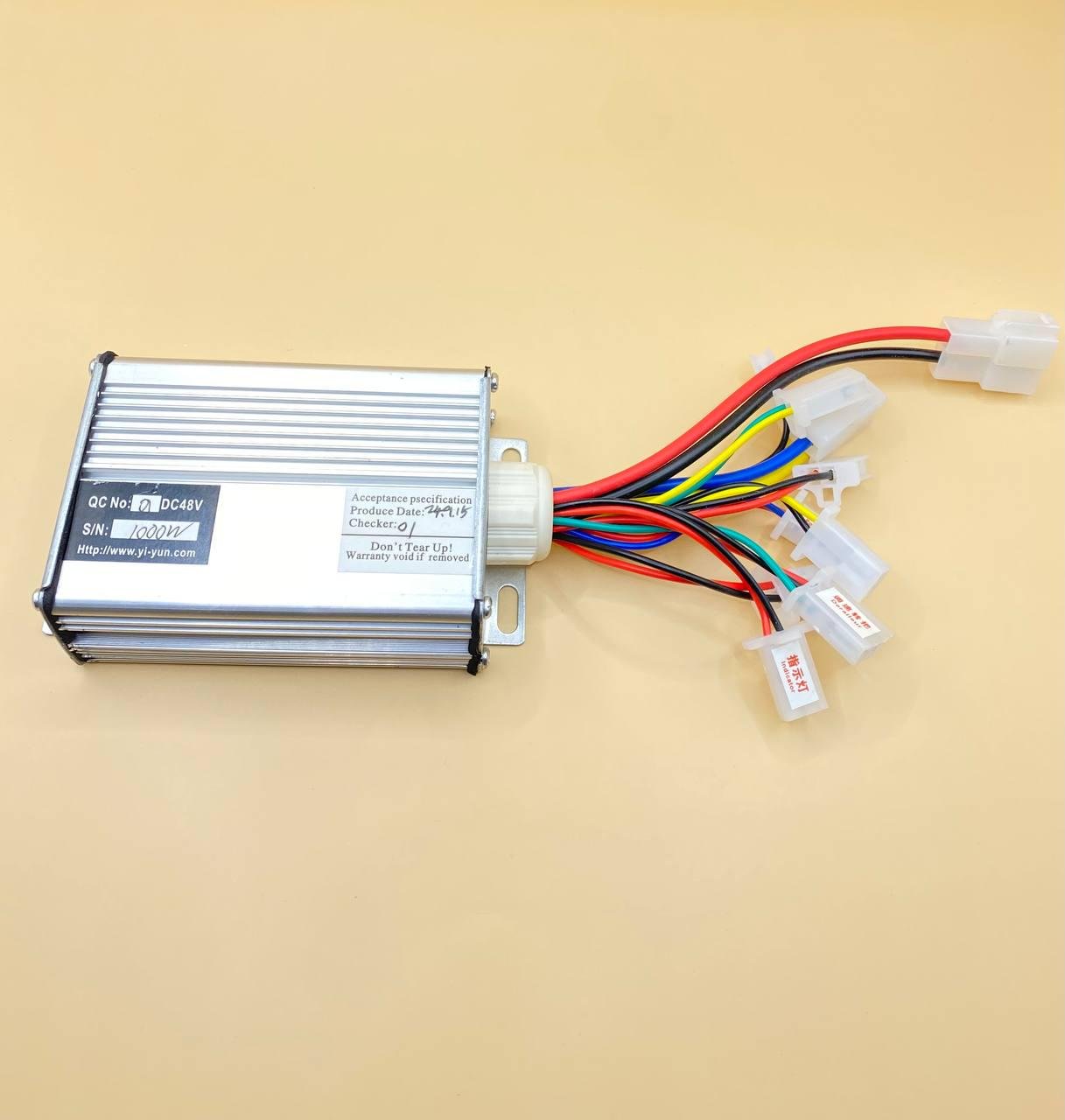 Контроллер Yiyun 48V 1000W для электротранспорта (12349)