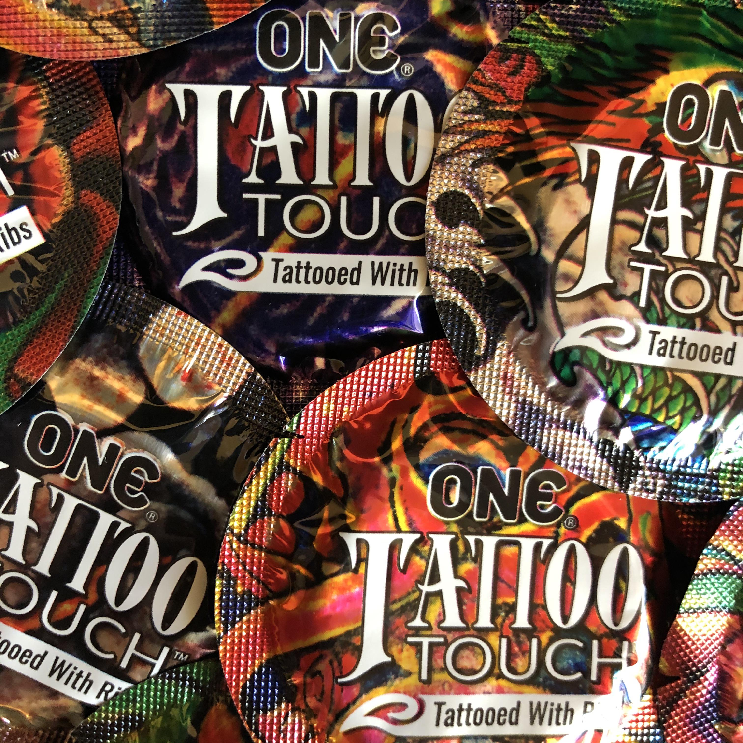 Презервативы ONE Tattoo Touch с тату (UCIU000012) - фото 6