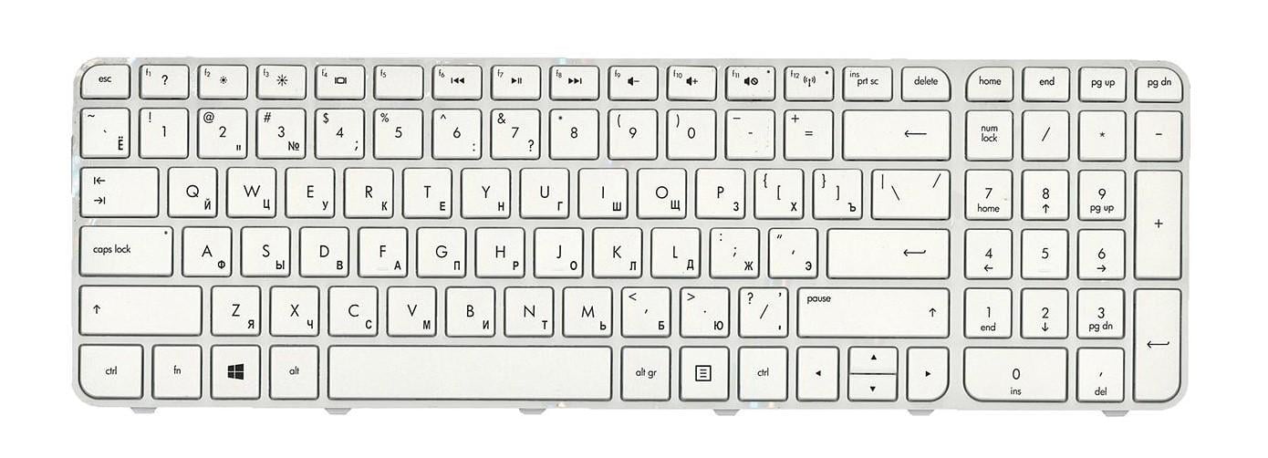 Клавіатура для ноутбука HP Pavilion G6-2106 матова (681800-251)