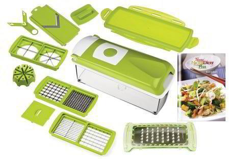 Овощерезка Nicer Dicer Plus с книгой рецептов (11444237) - фото 6