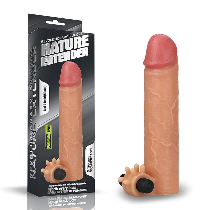 Насадка на член удлиняющая Revolutionary Silicone Nature Extender Flesh (1000058686)