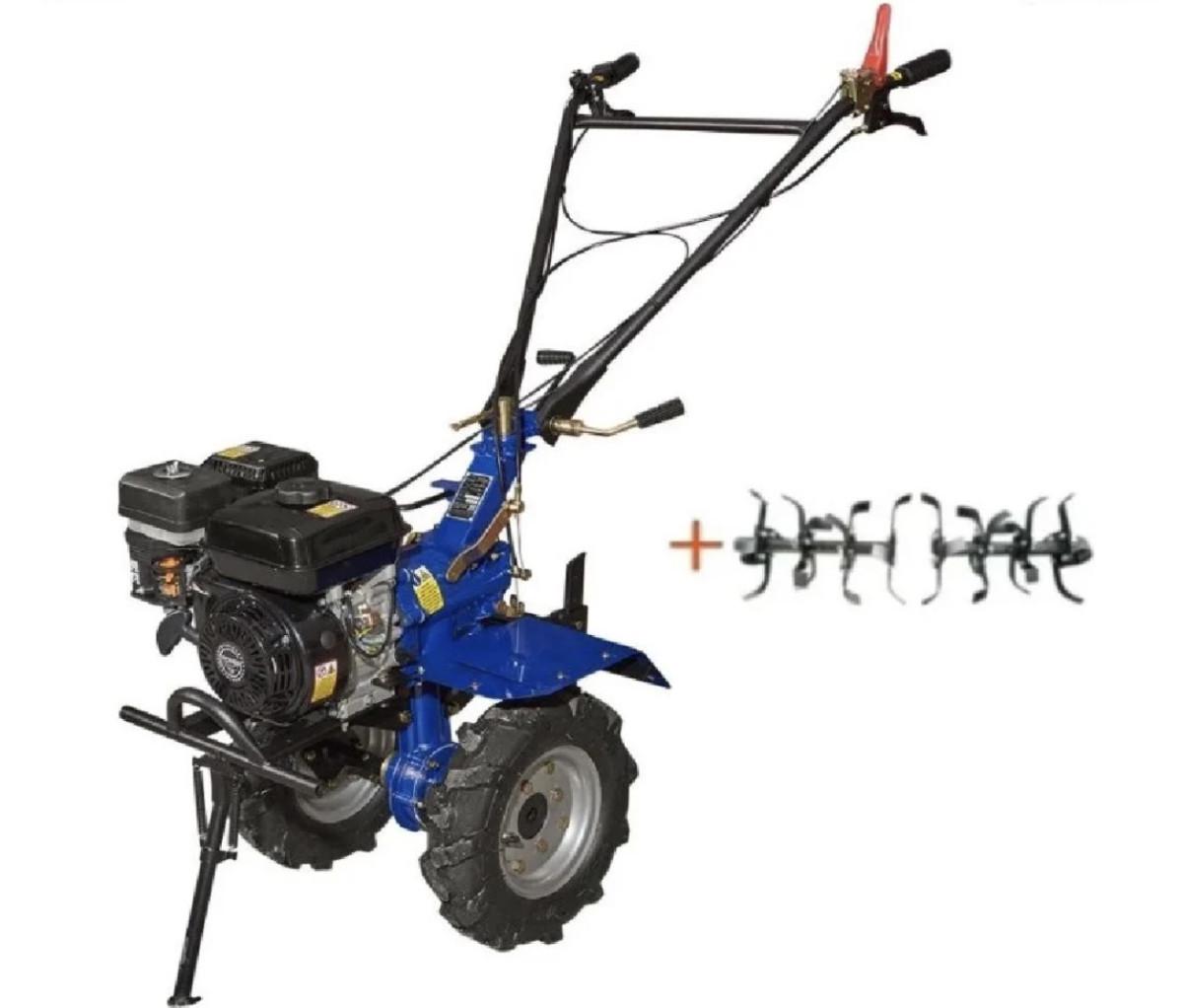 Мотоблок Powercraft МБ2070Б/М2 2595102238 7 л.с. бензиновый 207 см3 2 вперед/1 назад фреза 6-секционная колеса 4.00-8 - фото 5