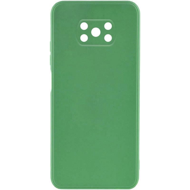 Протиударний силіконовий чохол Candy Full Camera для Xiaomi Poco X3 NFC / Poco X3 Pro Зелений / Green
