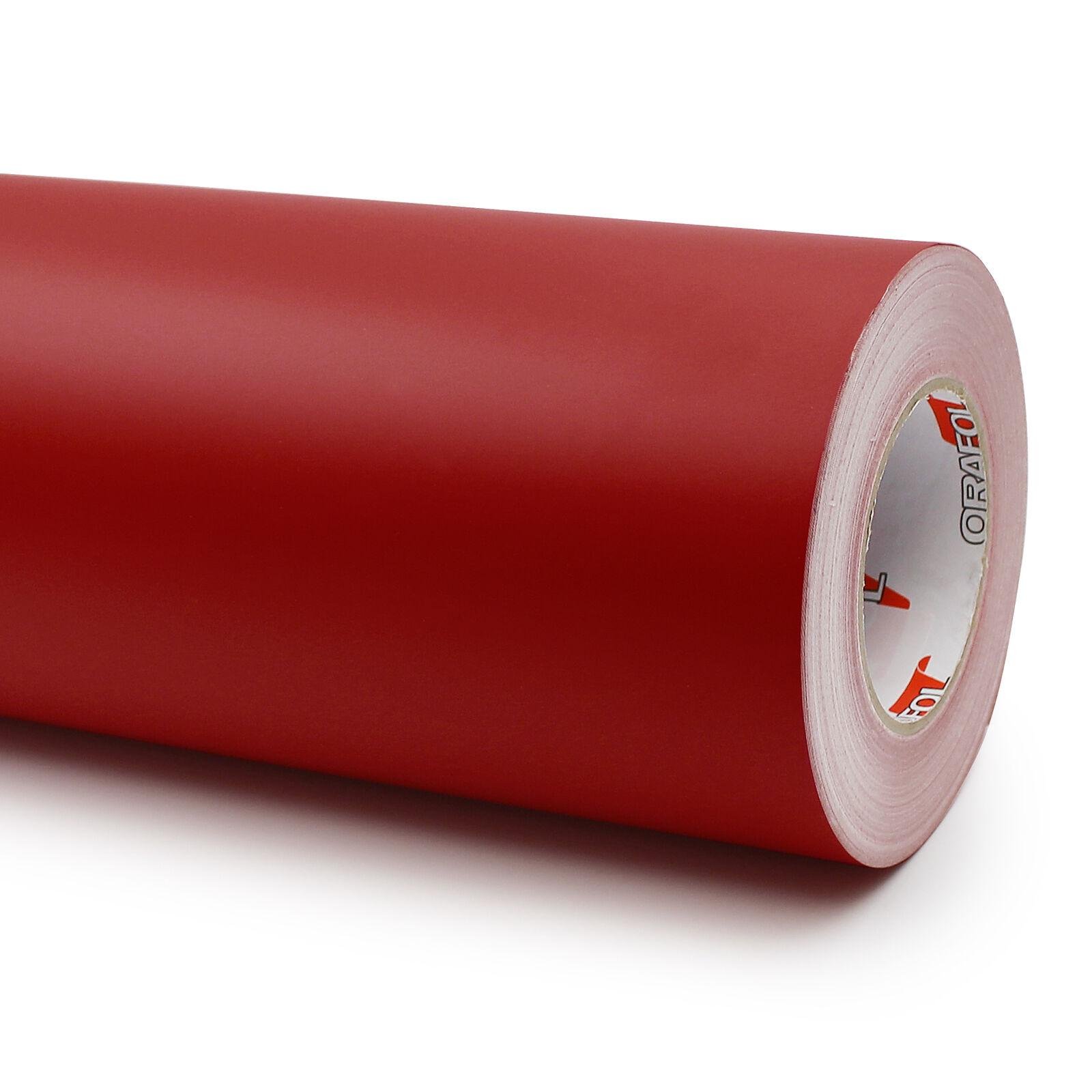 Пленка ORAFOL Oracal 641 1 м Темно-красный матовый 030 (2105610017) - фото 1 Пленка ORAFOL Oracal 641 1 м Темно-красный матовый 030 (2105610017) - фото 1