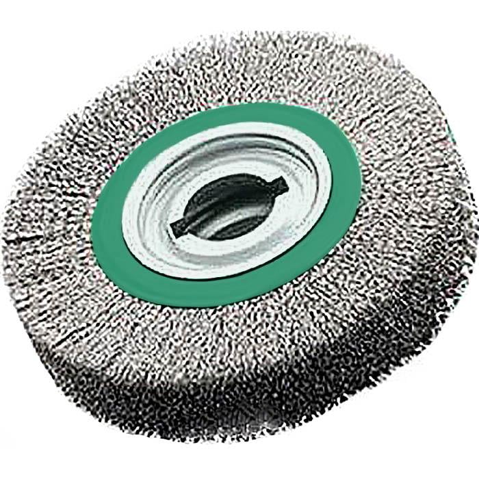 Щітка циліндрична Lessmann 250х100х60-50,8 нержавіючий гофрований дріт 0,20 мм 3600 об/мин 377044 (13778)