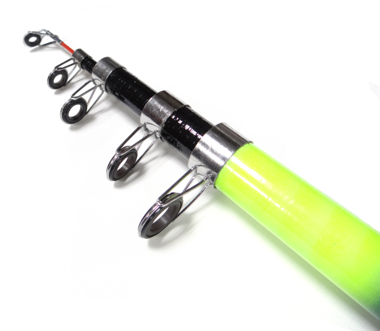 Вудка болонська Goodluck Green з кільцями телескопічна SIC 5 м 80-120 г (GL4097) - фото 2 Вудка болонська Goodluck Green з кільцями телескопічна SIC 5 м 80-120 г (GL4097) - фото 2