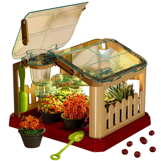 Набор садовода для выращивания растений Бело-коричневый (459656414)