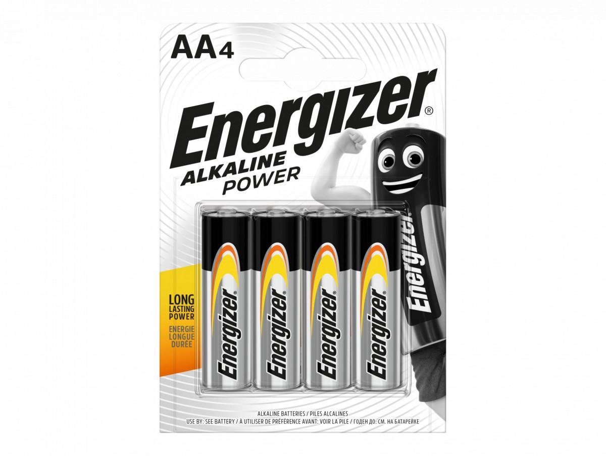 Батарейка Energizer AA Alk Power 4 шт./уп.