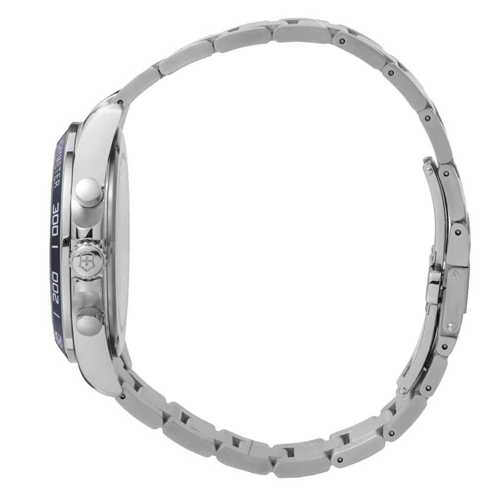 Наручний годинник чоловічий Victorinox Swiss Army Fieldforce Chrono кварцевий Silver (V241857) - фото 4 Наручний годинник чоловічий Victorinox Swiss Army Fieldforce Chrono кварцевий Silver (V241857) - фото 4