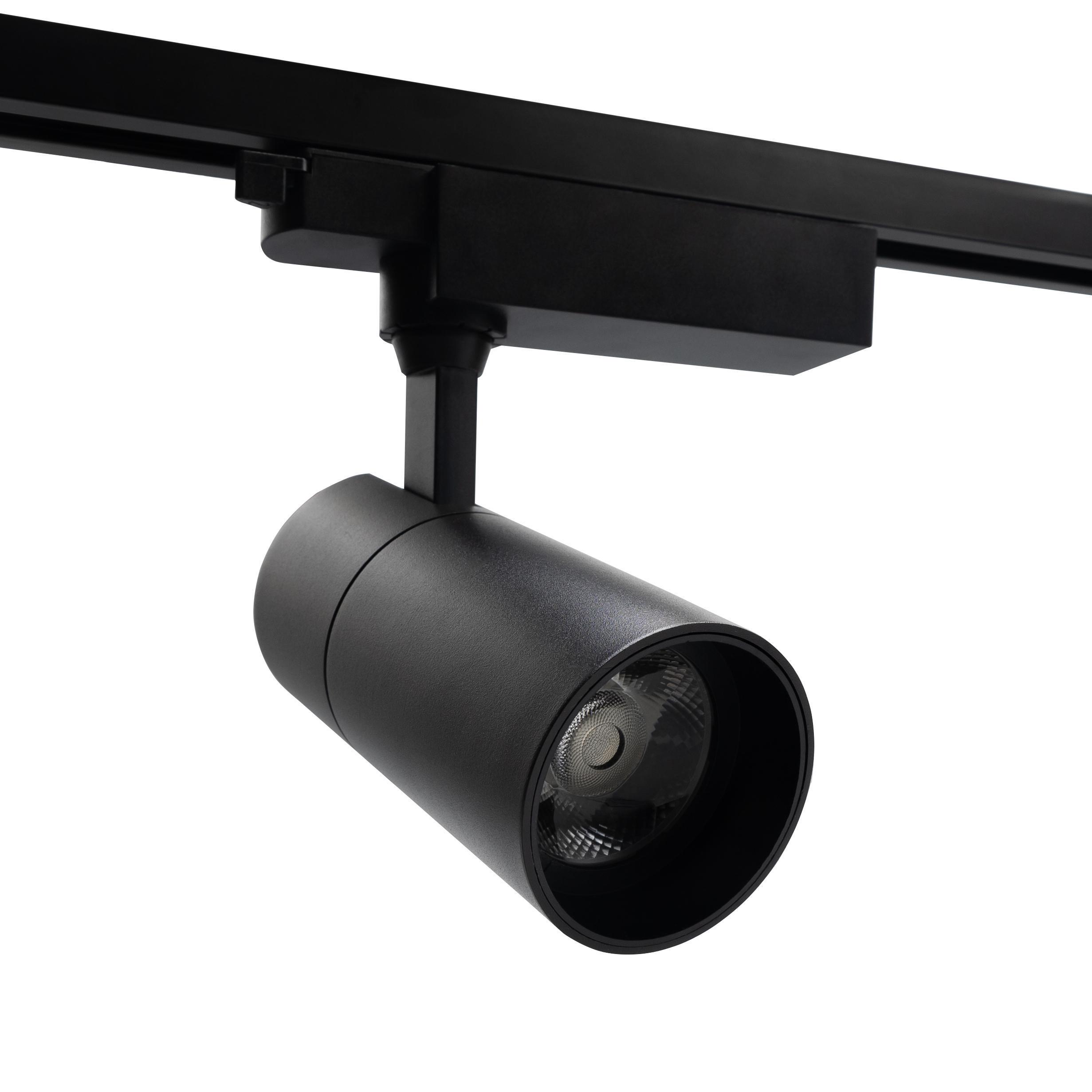 Трековий світильник Prolum M27 Series-TLK 4000К 220V 12W Чорний (28925712) - фото 3 Трековий світильник Prolum M27 Series-TLK 4000К 220V 12W Чорний (28925712) - фото 3