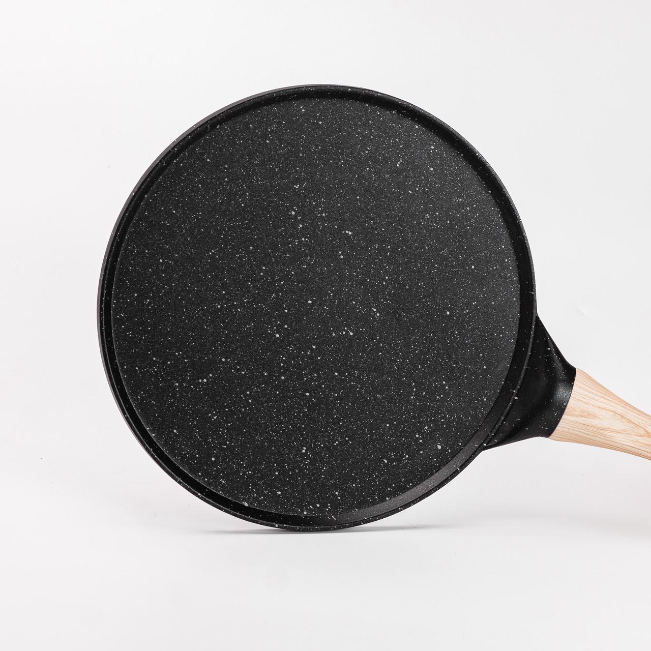 Сковорода для блинов круглая 26 см Черный (4888)