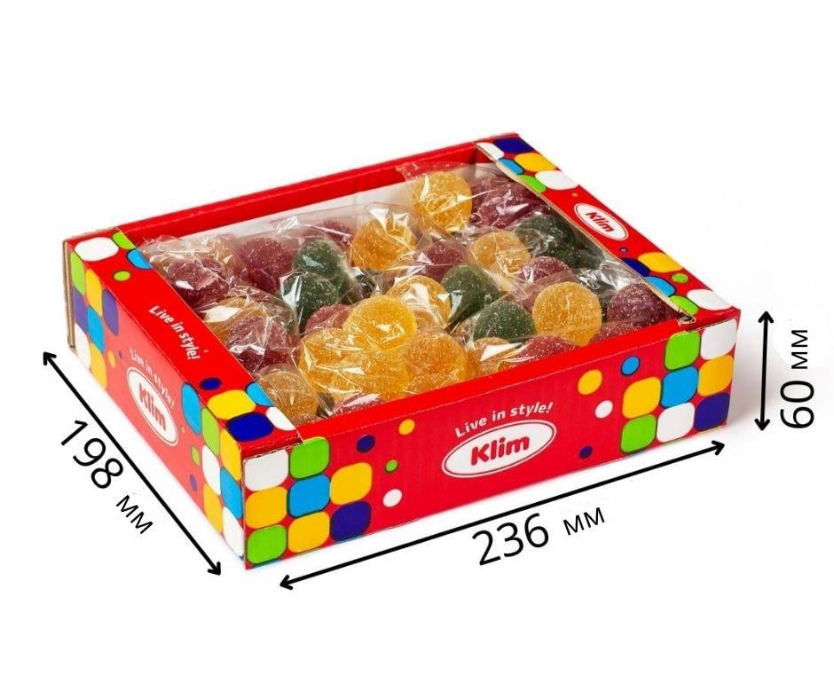 Мармелад ТМ Клім Фантазія 1,8 кг (Д521) - фото 2 Мармелад ТМ Клім Фантазія 1,8 кг (Д521) - фото 2