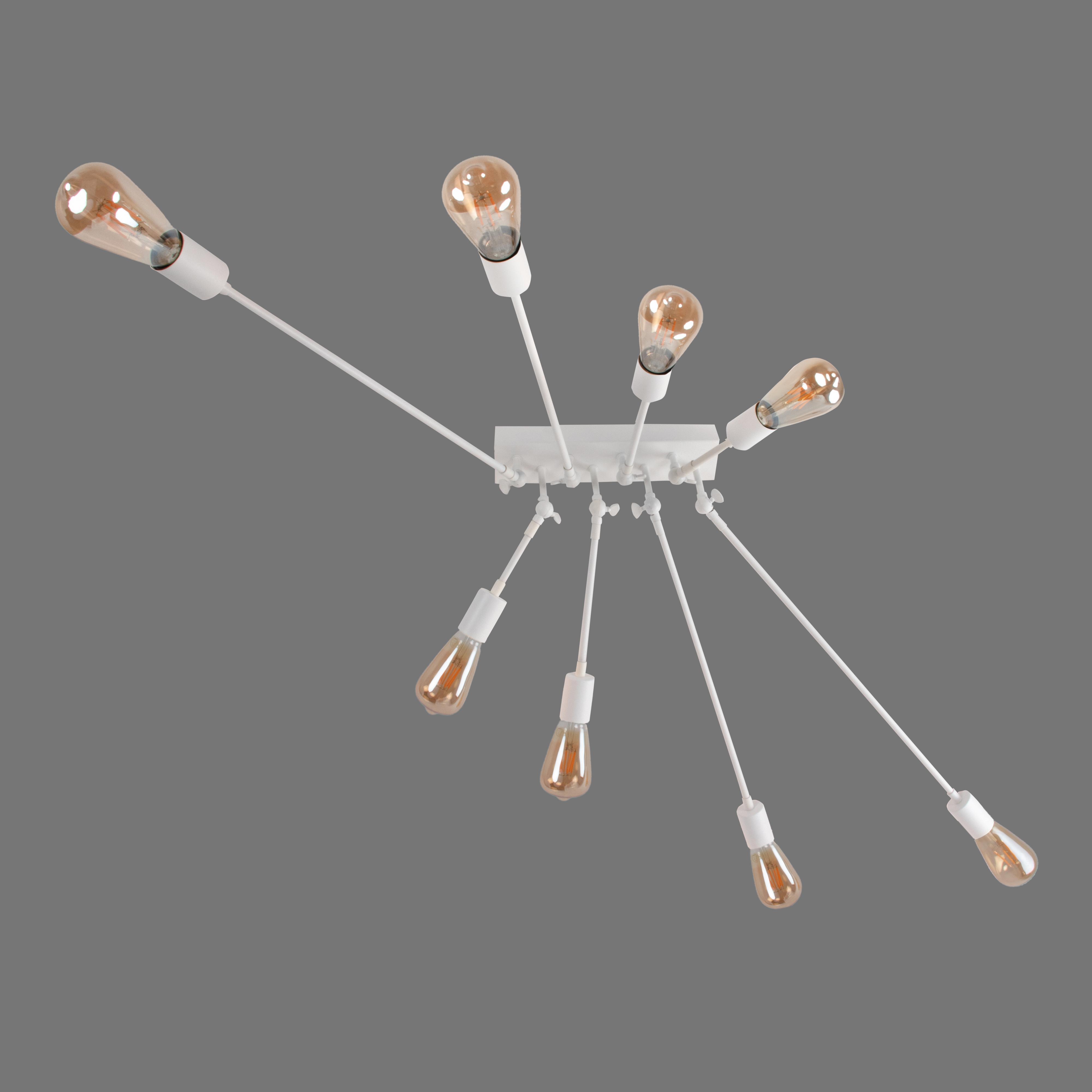 Люстра металлическая Sirius PR 1062/8 Белый