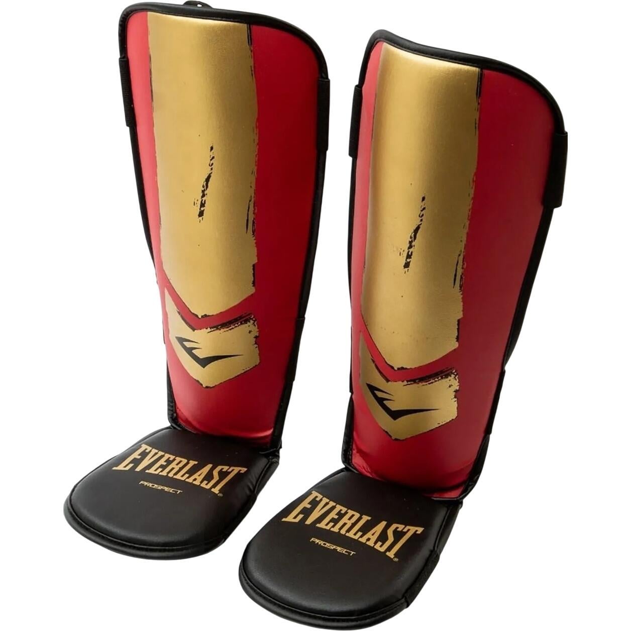 Захист гомілки та стоп дитячий Everlast PROESPECT YOUTH SHIN GUARDS S/M Червоно-золотий (P00002991)