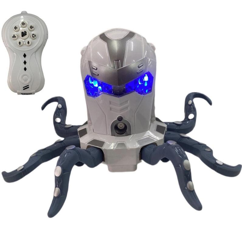 Іграшка Восьминіг на радіокеруванні звук/світло/дим 128A-34 - фото 3 Іграшка Восьминіг на радіокеруванні звук/світло/дим 128A-34 - фото 3