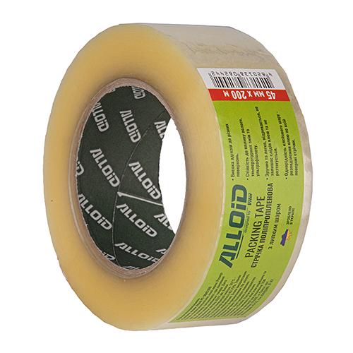 Скотч пакувальний Alloid 45 мм х 200 м/38 мкм (PT-3845180)