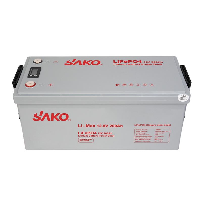 Батарея SAKO Li-Max 12,8V 200AH (Li-Max 12.8V 200AH)