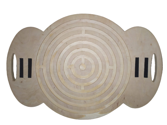 Балансувальна дошка Лагода дитячий балансборд з лабіринтом (003)