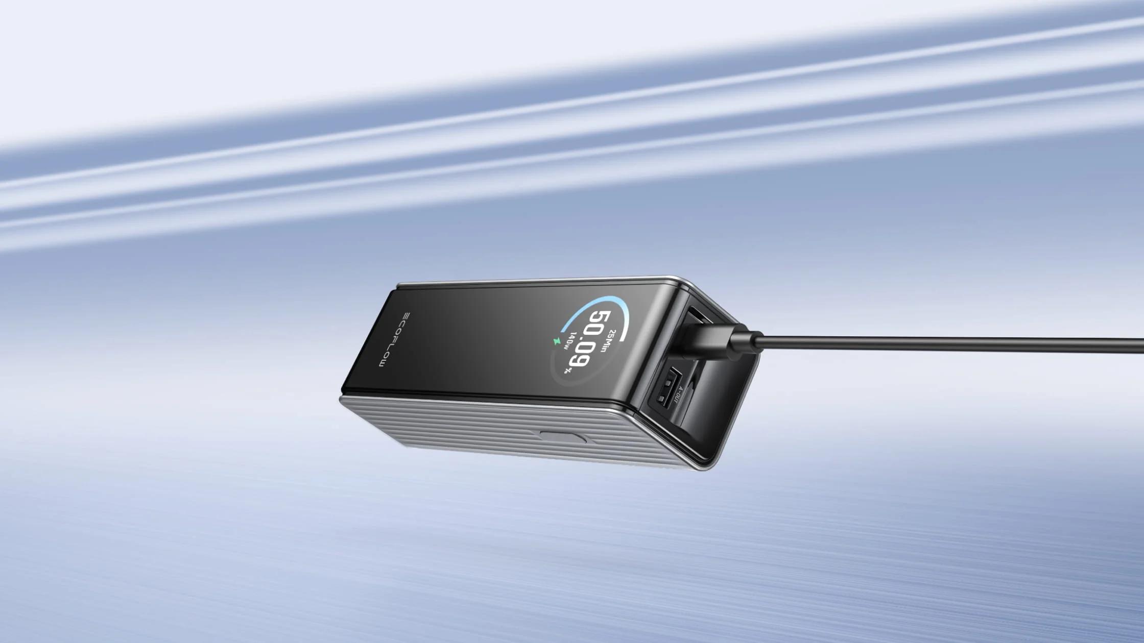 Повербанк EcoFlow RAPID 25000 mAh Silver (EF-RAPID25K140W-S-EU) - фото 2