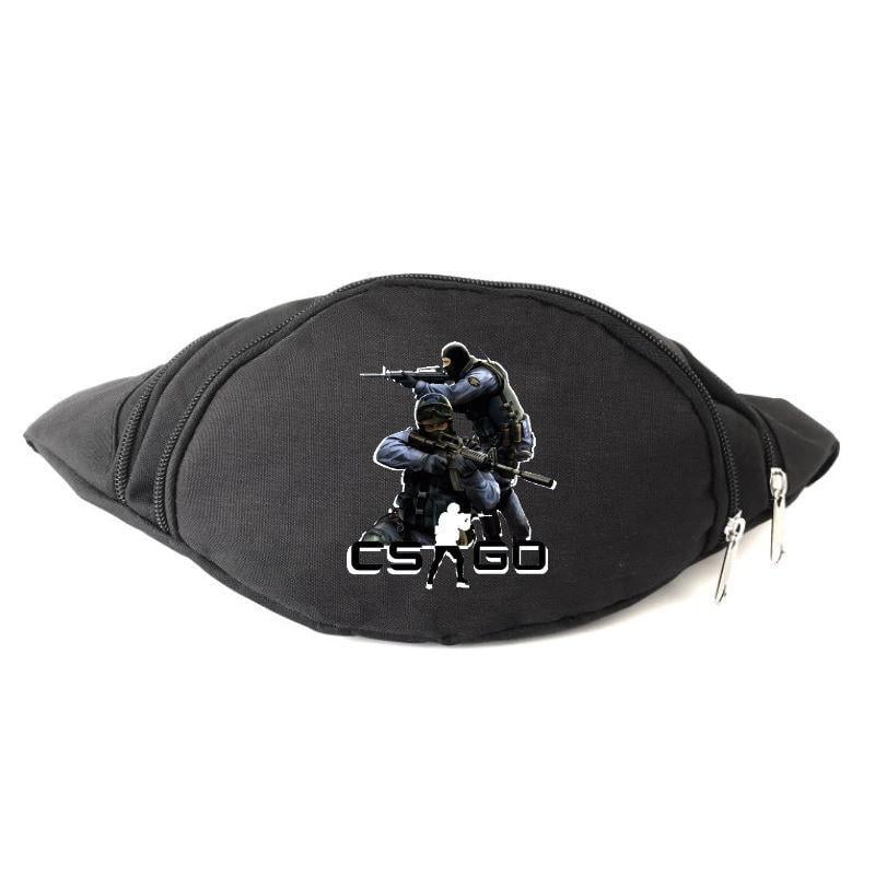 Поясная сумка-бананка Cappuchino toys CSGO Counter-Strike-008 Черный (1652391388) Поясная сумка-бананка Cappuchino toys CSGO Counter-Strike-008 Черный (1652391388)