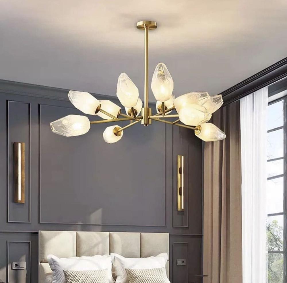 Люстра на 12 плафонів геометричної форми Ø 110 см (H 827/12) - фото 1 Люстра на 12 плафонів геометричної форми Ø 110 см (H 827/12) - фото 1