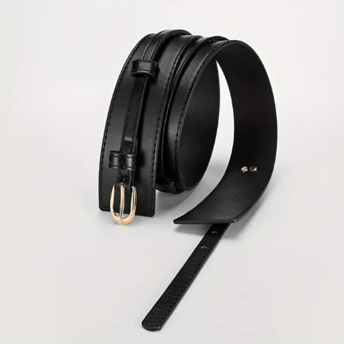 Ремень женский 2в1 Черный (30140518)