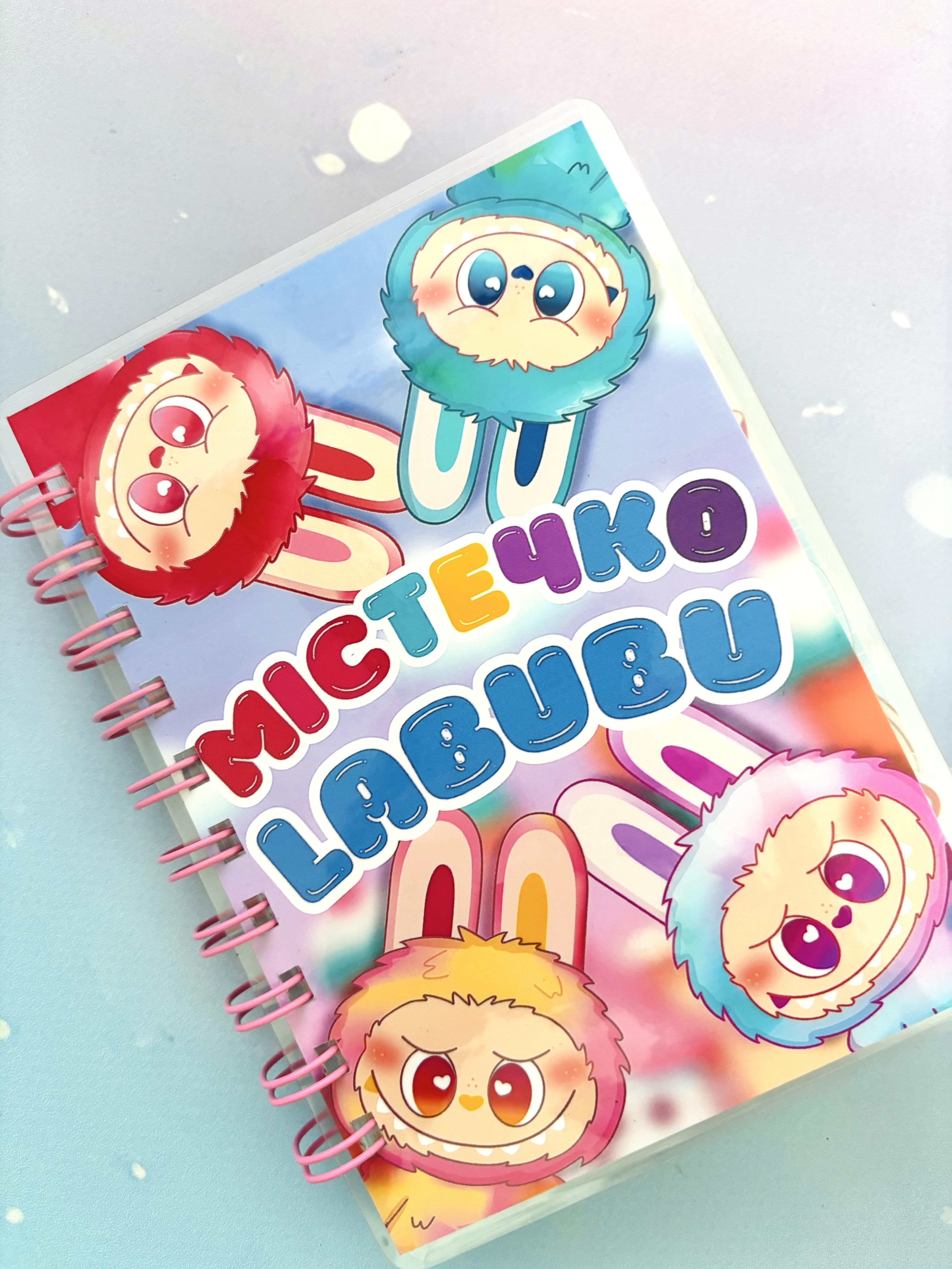 Блокнот на липучках Містечко LaBuBu Лабубу на липучках (31731355)
