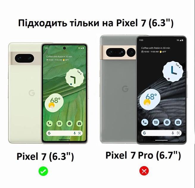 Тканевый чехол для Google Pixel 7 (коричневый) - фото 4