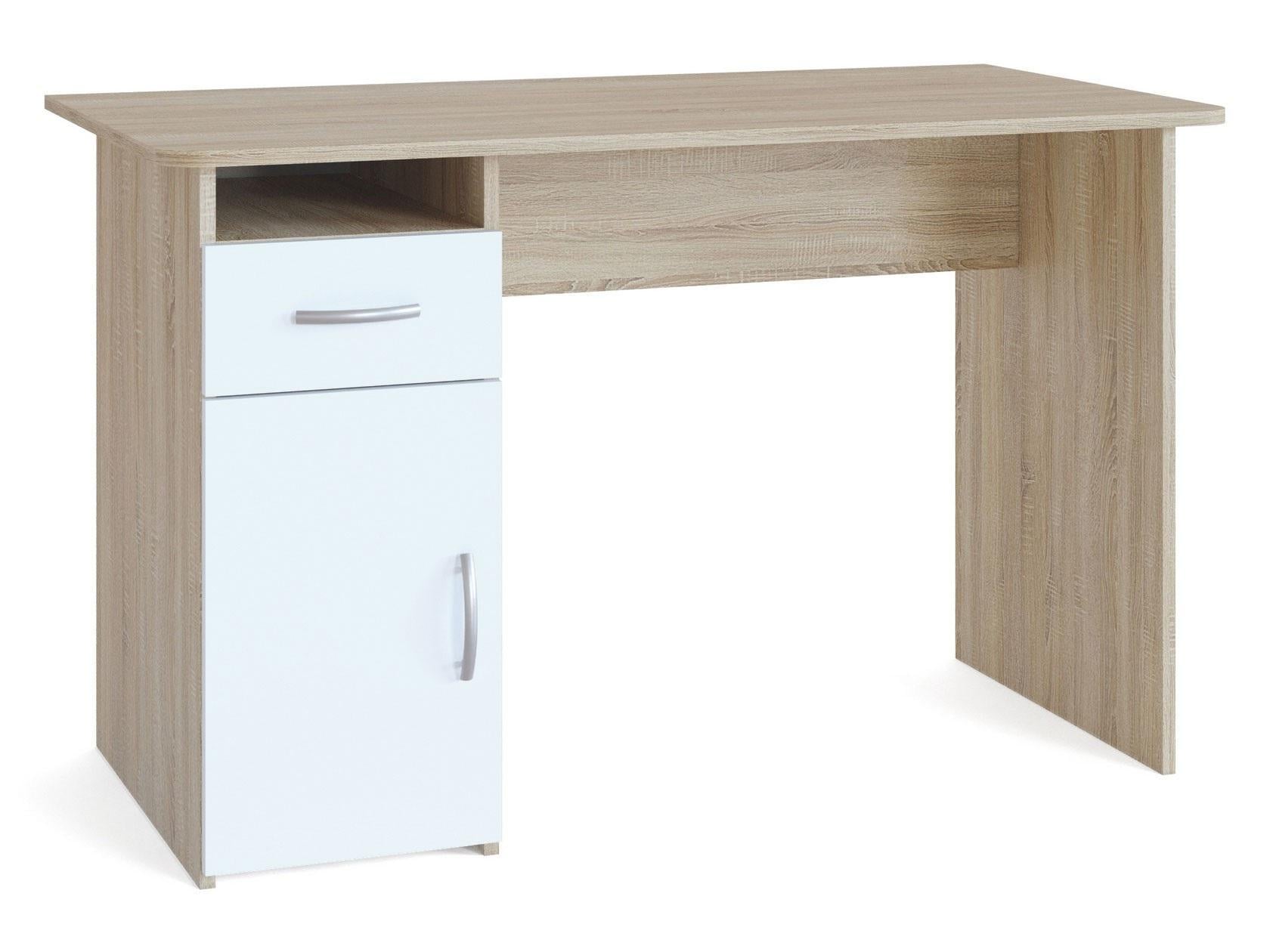 Компьютерный стол XDesk-03-1 с тумбой слева 1200x600x740 мм Дуб (ПСXD03...1)