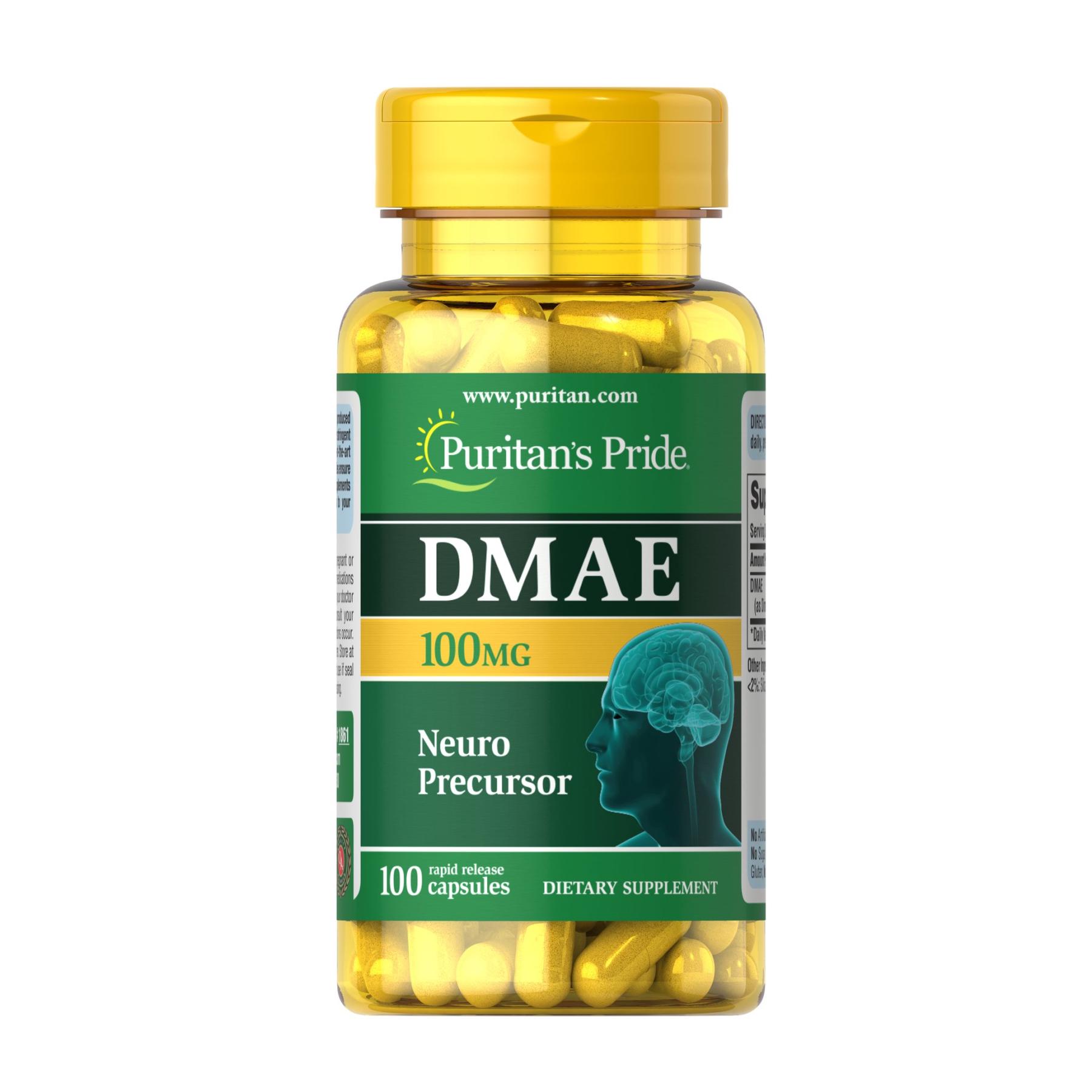 Натуральная добавка DMAE 100 mg 100 caps (100-72-7392193-20)