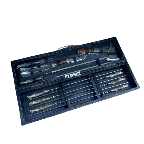 Набор шампуров Lux-Premium №3 ручной работы (19305309)