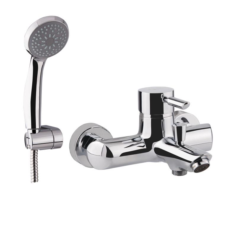 Смеситель Q-Tap Elit СRM 006 QTELICRM006 для ванны настенный Хром (40349)