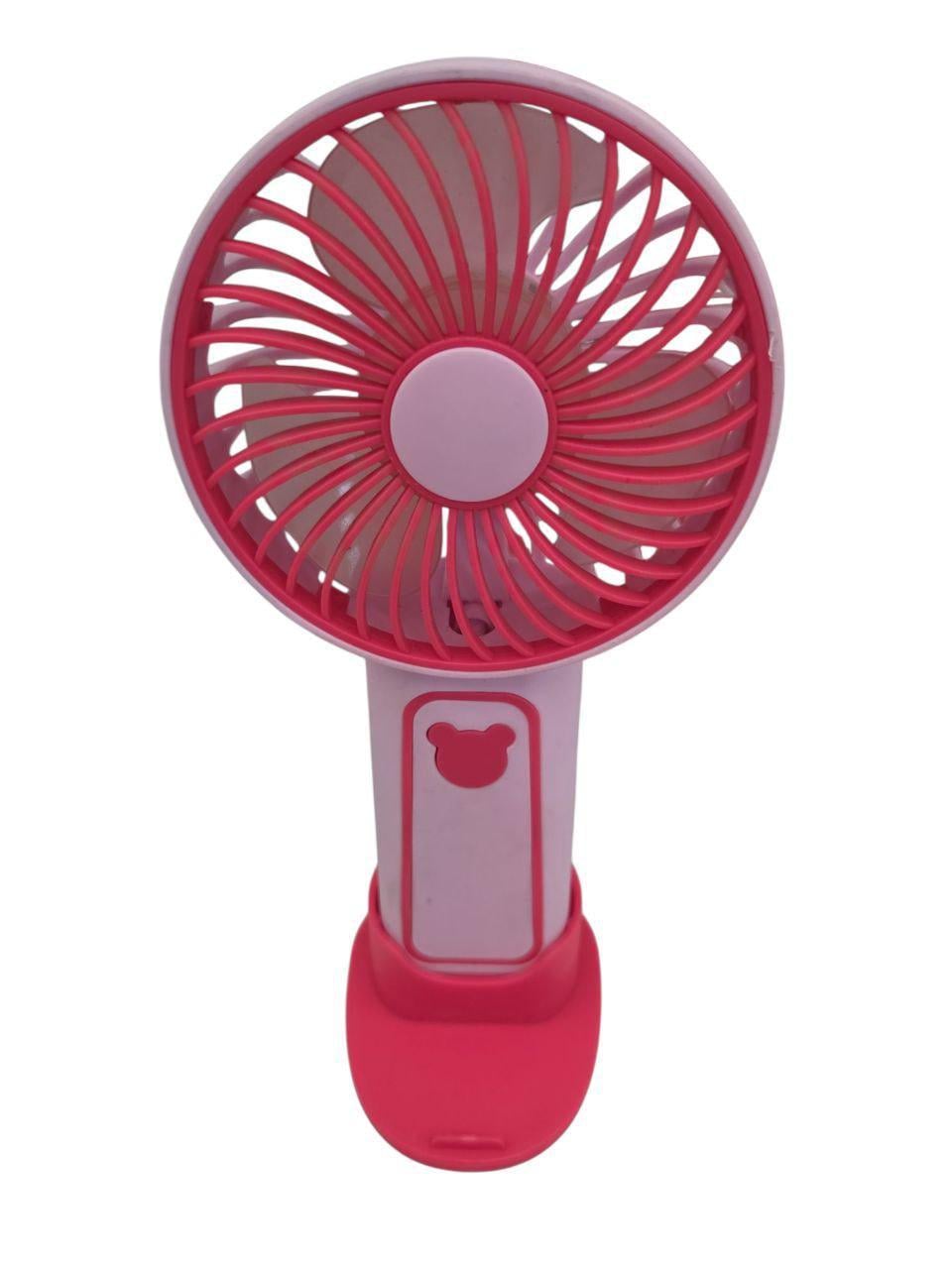 Вентилятор Mini Fan TX-265 6368 USB с подставкой под телефон/3 режима Розовый (29070247)