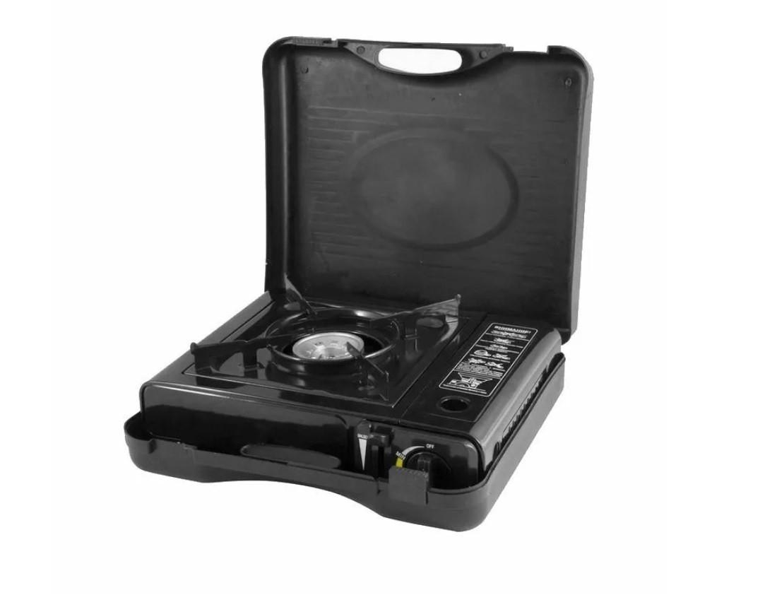 Плита газовая кемпинговая под баллон Черный (1864998020)