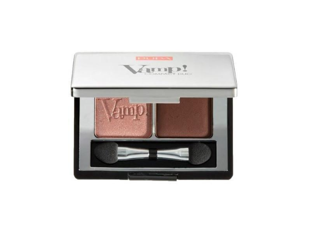 Тени для глаз двойные компактные Pupa Vamp! Compact Duo 02 Pink Еагт 2,2 г (2219920489)