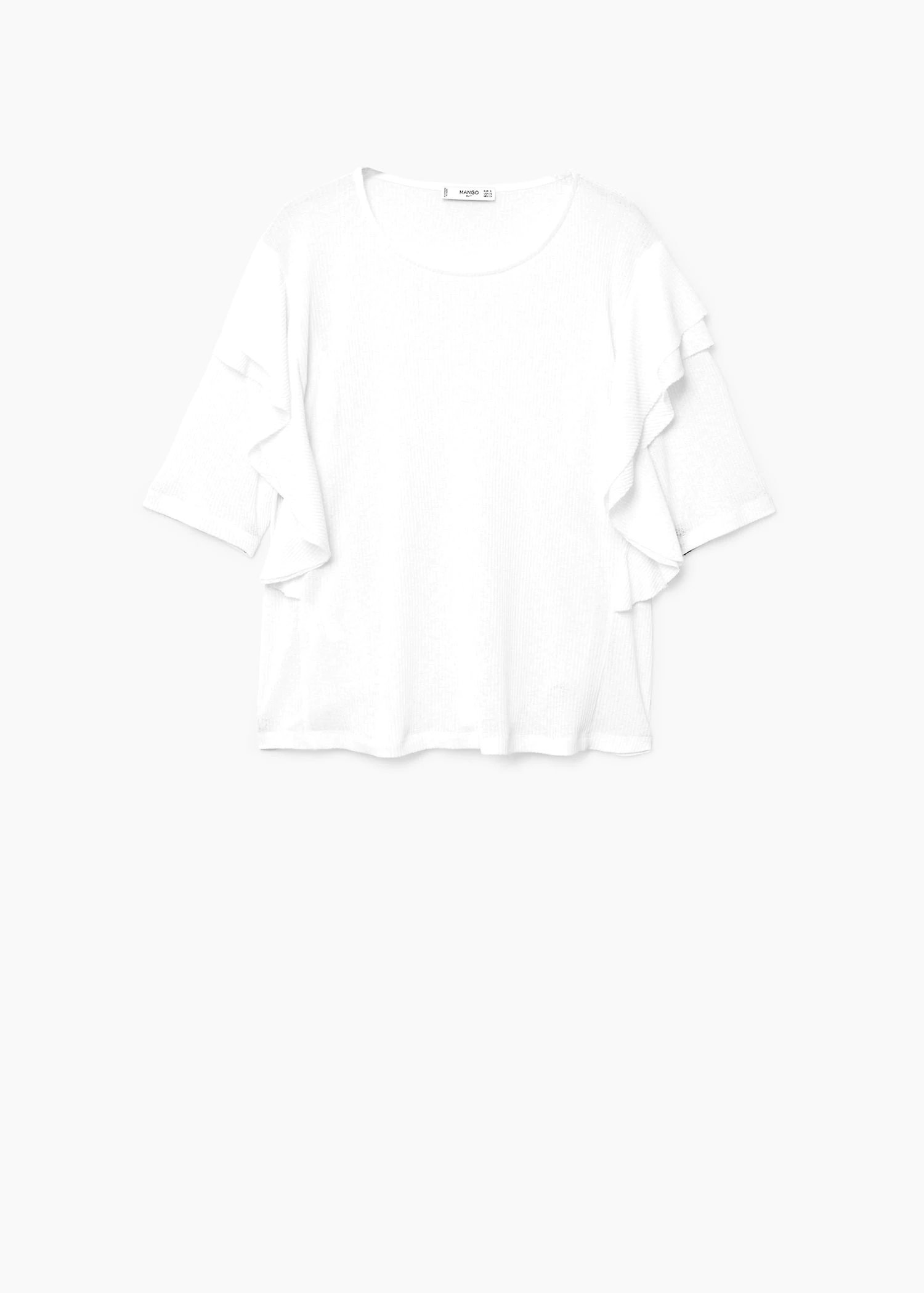 Блузка Mango S Белый (2000000822631) - фото 5 Блузка Mango S Белый (2000000822631) - фото 5