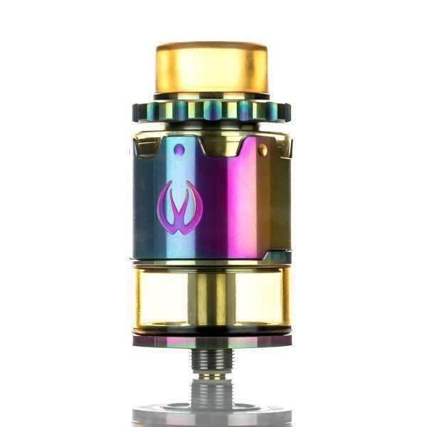 Дрипка-бак для электронного кальяна VandyVape Pyro V2 BF RDTA 24 мм Rainbow