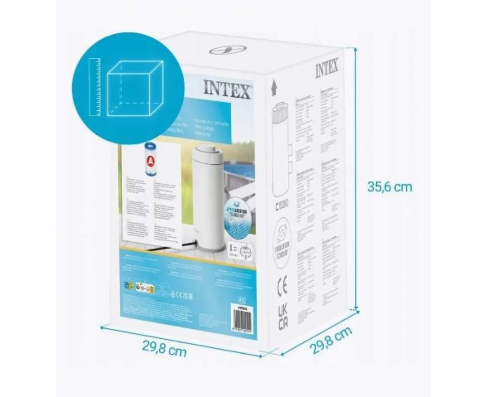 Фильтр-насос картриджный Intex 26604 тип А 2006 л/ч (26604) - фото 6 Фильтр-насос картриджный Intex 26604 тип А 2006 л/ч (26604) - фото 6