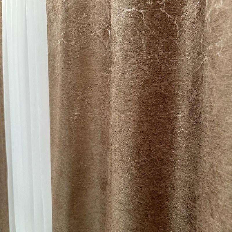 Штори Лорен жаккардові 1,5х2,7 м 2 шт. Пудровий - фото 4 Штори Лорен жаккардові 1,5х2,7 м 2 шт. Пудровий - фото 4