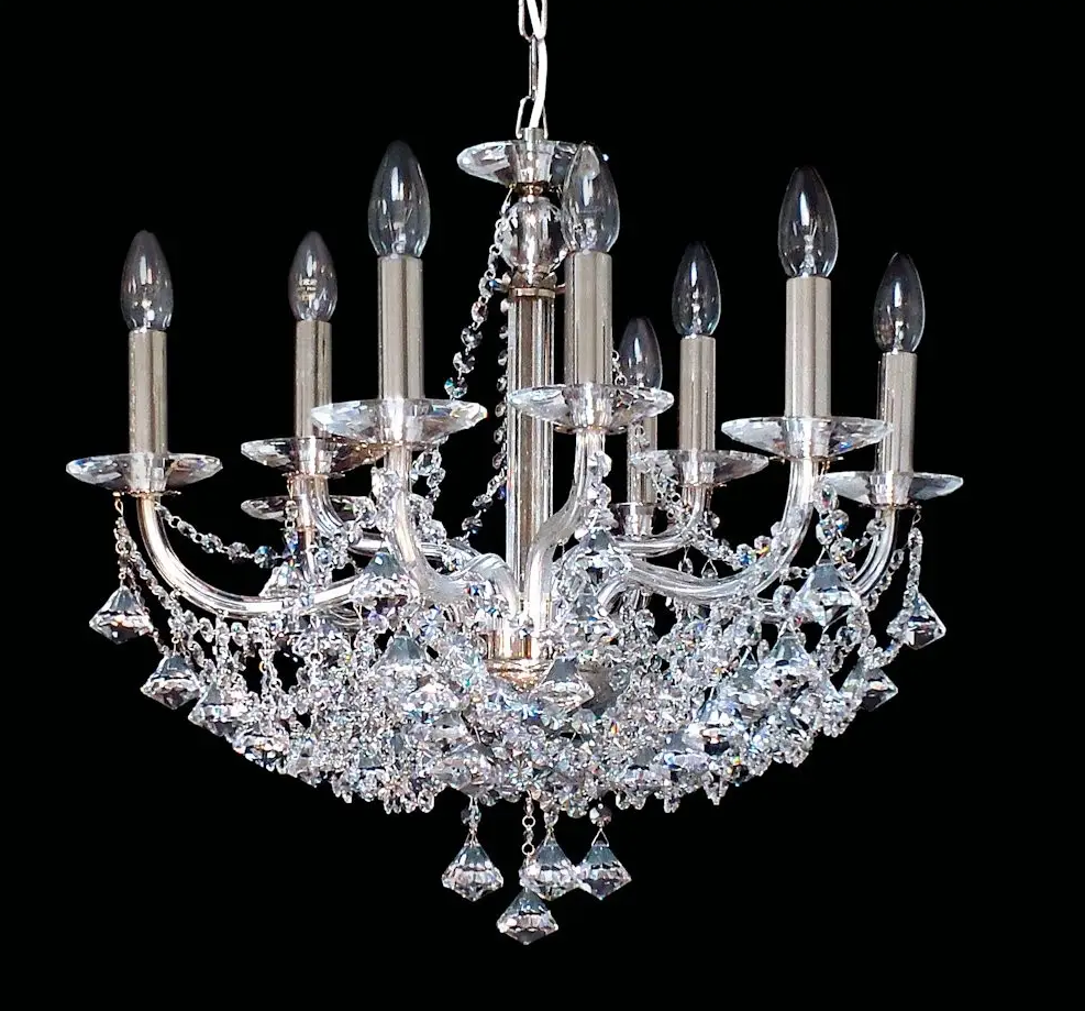 Люстра хрустальная Elite Bohemia (L 215/8/07 N) Люстра хрустальная Elite Bohemia (L 215/8/07 N)