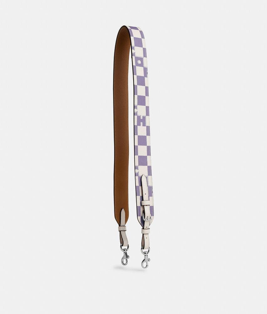 Женская сумка Coach Teri Leather Checkerboard White (CH-74463013) - фото 4