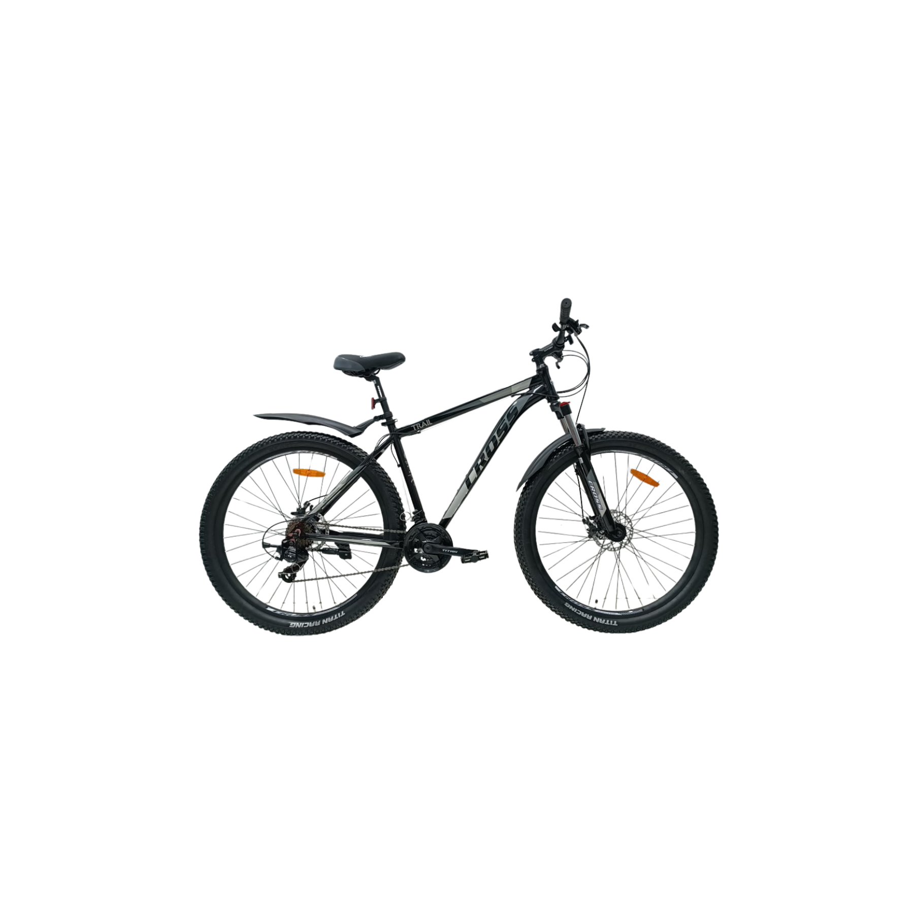 Велосипед Cross TRAIL 2025 29"19" Черный/Серый