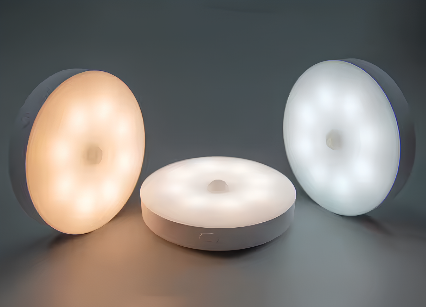 Ночник светодиодный с датчиком движения Type-C на магните/три цвета свечения/беспроводной 600mAh 1W 3 шт. Белый (2120938) - фото 10 Ночник светодиодный с датчиком движения Type-C на магните/три цвета свечения/беспроводной 600mAh 1W 3 шт. Белый (2120938) - фото 10