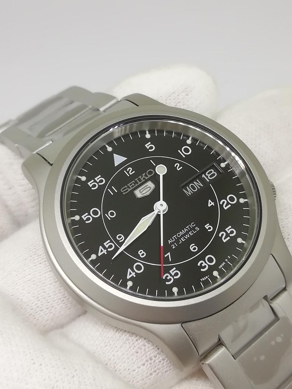 Наручные часы мужские Seiko SNK809K1 с автоподзаводом (549408545) - фото 3 Наручные часы мужские Seiko SNK809K1 с автоподзаводом (549408545) - фото 3