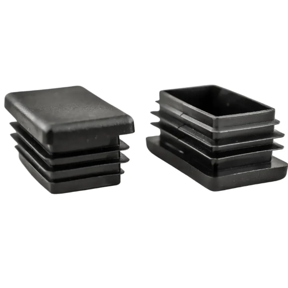 Заглушка для труби Termoplast внутрішня 40x20 мм пластик Чорний (ZG0799)